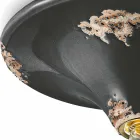 Reflektor z rocznika wykonane stropu ceramicznego Erica Ferroluce Viadurini