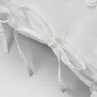 Lniana poszewka na poduszkę z koronką Armonia i pudrowymi koronkami lub z tyłu - Masone Viadurini