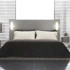 Lniana poszewka na poduszkę z poema koronką i masłem lub czarnymi koronkami Made in Italy - Masone Viadurini