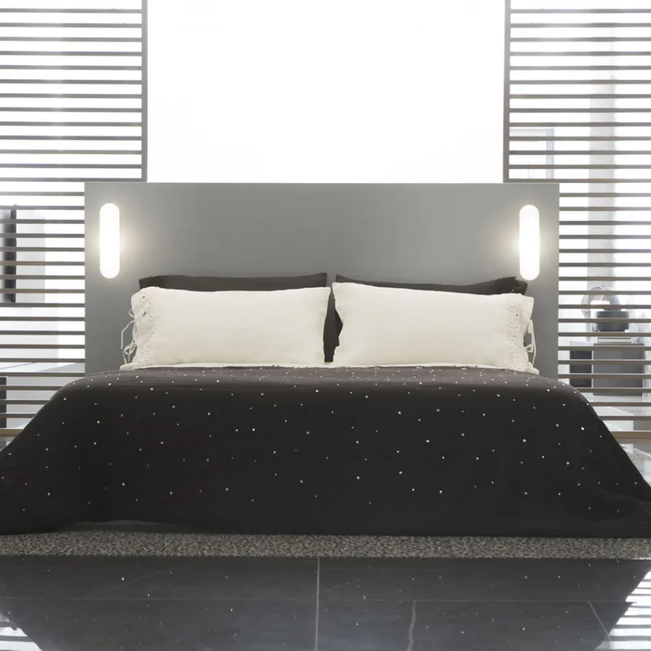 Lniana poszewka na poduszkę z poema koronką i masłem lub czarnymi koronkami Made in Italy - Masone Viadurini