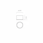 Okrągła / prostokątna donica ogrodowa ze stali Made in Italy - Philly Viadurini