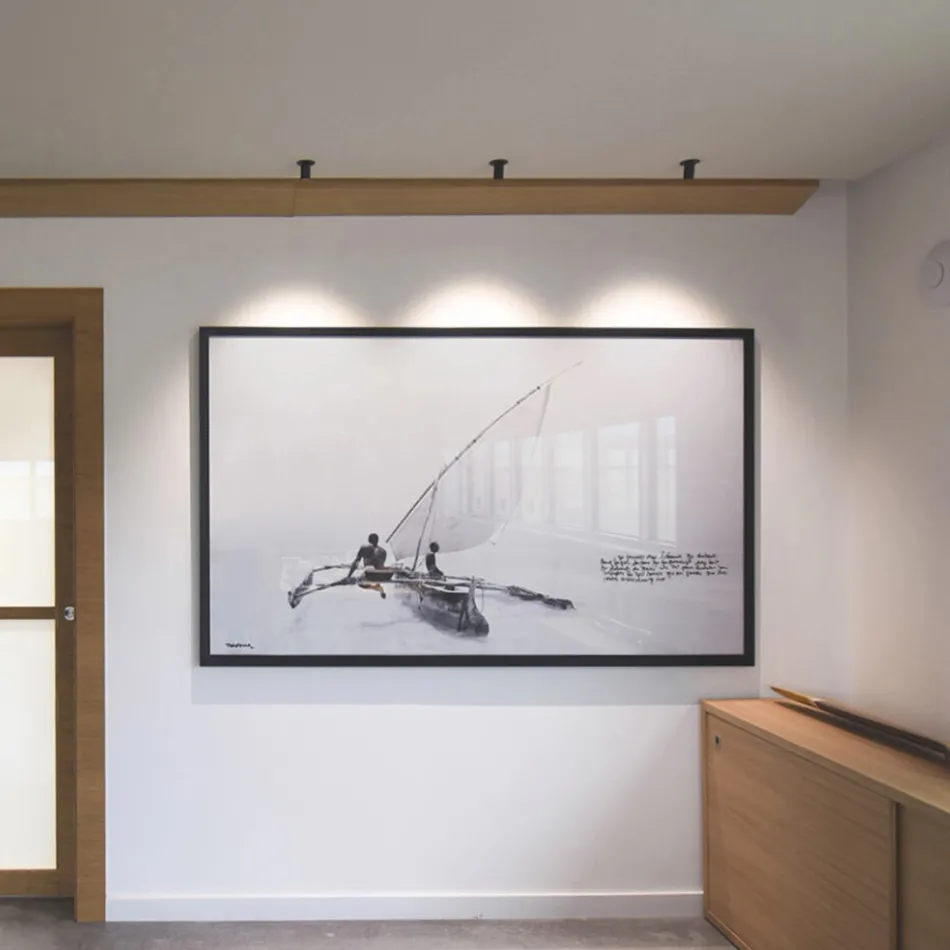 Fotoprojektor Regulowana lampa sufitowa Led z aluminium 4 sztuki - Etruscan Viadurini