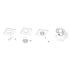 Fotoprojektor Regulowana lampa sufitowa Led z aluminium 4 sztuki - Etruscan Viadurini