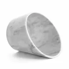 Wino lub szampan Glacette z białego marmuru z Carrary Wyprodukowano we Włoszech - Ciotti Viadurini