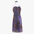 Ręcznie robiony fartuch Ręcznie robiony nadruk Unikalny kawałek bawełny - Viadurini od Marchi Viadurini