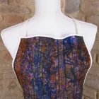 Ręcznie robiony fartuch Ręcznie robiony nadruk z bawełny - marki Viadurini