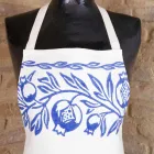 Fartuch lniany ręcznie wykonany w języku włoskim - marki Viadurini