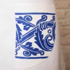 Fartuch lniany ręcznie wykonany w języku włoskim - marki Viadurini