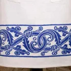 Fartuch lniany ręcznie wykonany w języku włoskim - marki Viadurini