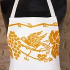 Fartuch lniany ręcznie wykonany w języku włoskim - marki Viadurini