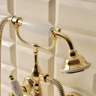 Mosiężna grupa wanien w stylu vintage wyprodukowana we Włoszech - Katerina Viadurini