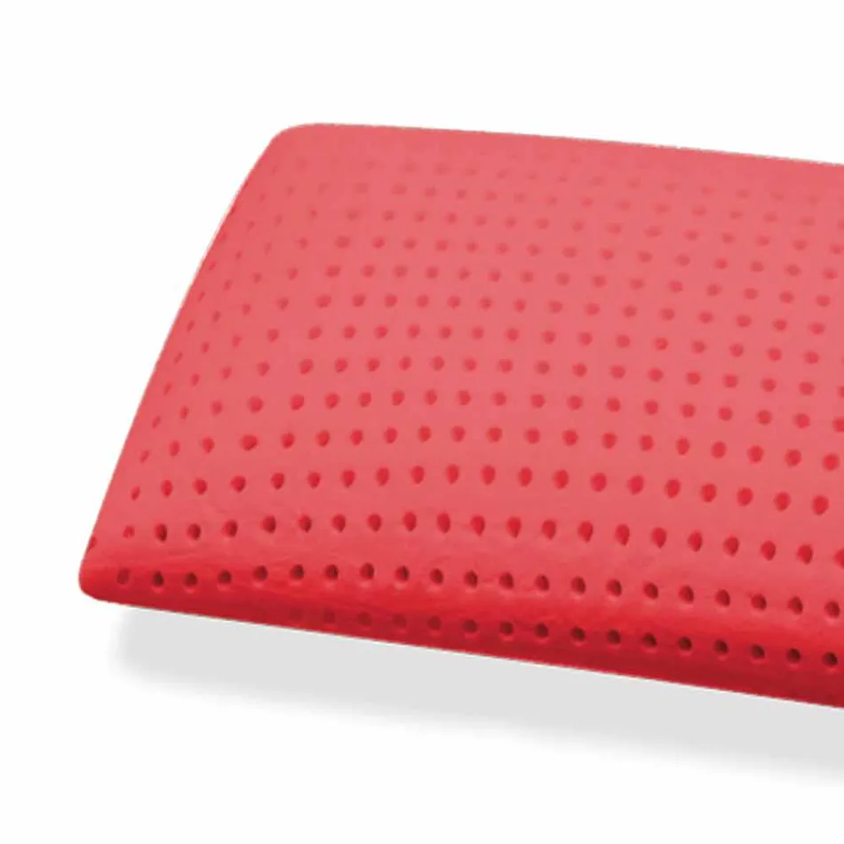 Poduszka z perforowanego żeń-szenia o wysokości 15 cm Made in Italy - Calais Viadurini