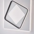 Szklane i metalowe oświetlenie designerskie wyprodukowane we Włoszech do tworzenia - Lupus Viadurini