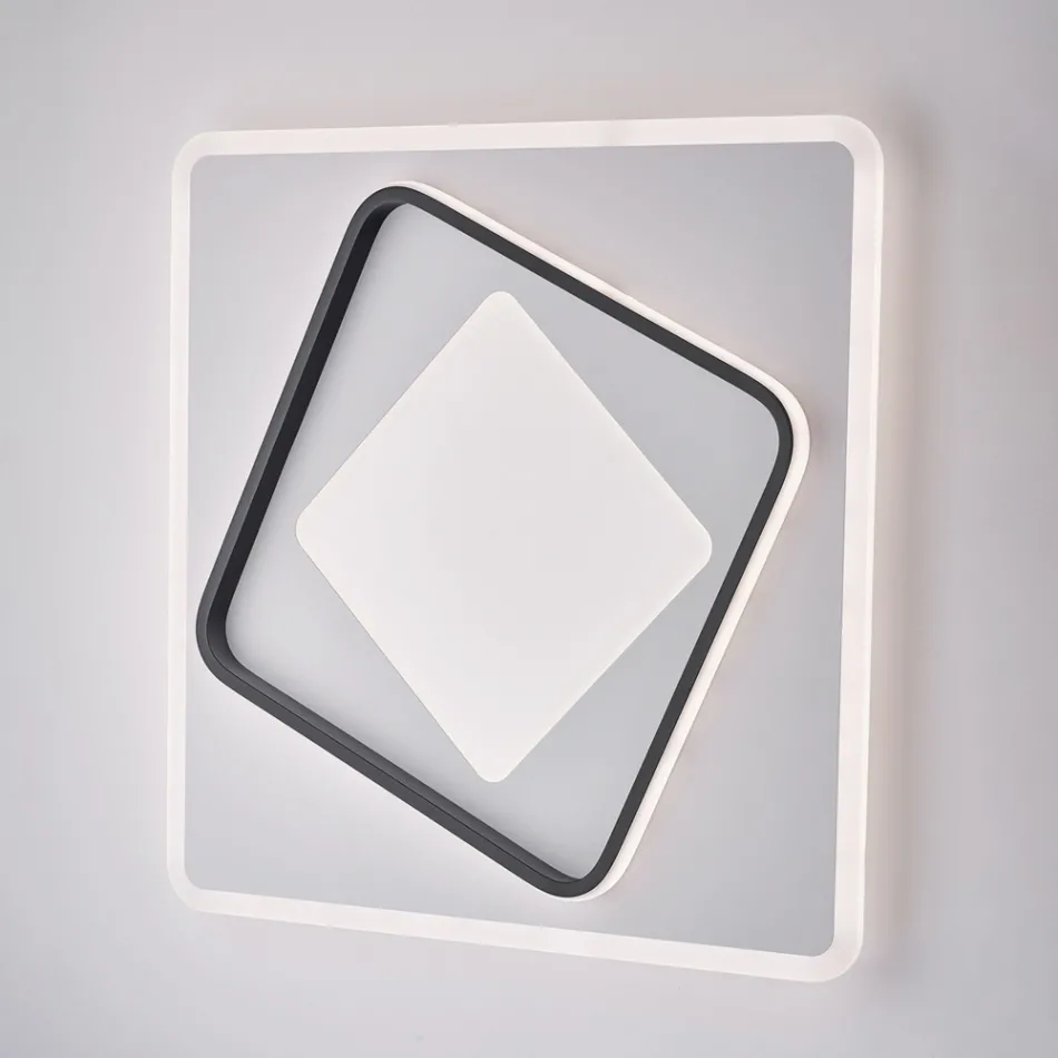 Szklane i metalowe oświetlenie designerskie wyprodukowane we Włoszech do tworzenia - Lupus Viadurini