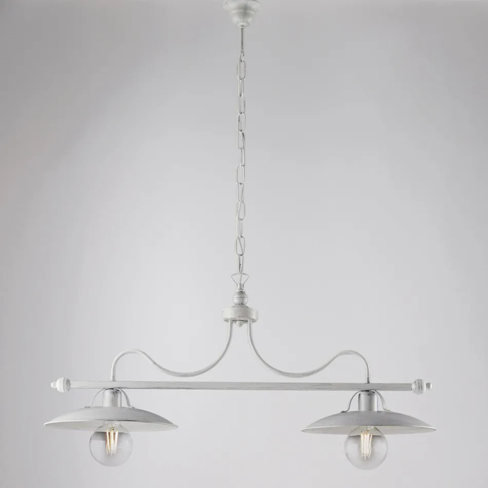 Oświetlenie ze szkła i metalu wyprodukowane we Włoszech do wyrafinowanych przestrzeni – Equinozio Viadurini