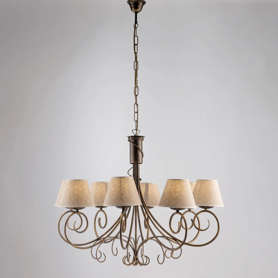 Oświetlenie ze szkła i metalu wyprodukowane we Włoszech do tworzenia eleganckich przestrzeni – Draco Viadurini