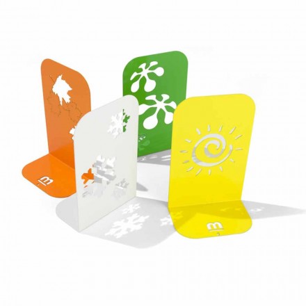 Zestaw 4 Bookend &quot;Blokko&quot; Mabele Viadurini