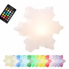 Lampa LED, Solar lub E27 Crystal Design do wewnątrz lub na zewnątrz - Nevestar Viadurini