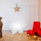 Lampa LED, Solar lub E27 Crystal Design do wewnątrz lub na zewnątrz - Nevestar Viadurini