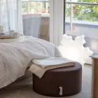 Lampa LED, Solar lub E27 Crystal Design do wewnątrz lub na zewnątrz - Nevestar Viadurini