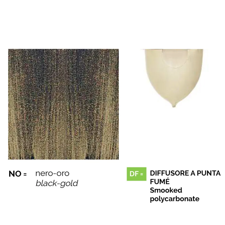 Ogrodowa lampa ścienna z odlewanego ciśnieniowo aluminium, wyprodukowana we Włoszech, w Anusca Viadurini