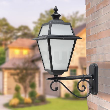 Aluminiowy kinkiet zewnętrzny Made in Italy Vintage - Vivian Viadurini