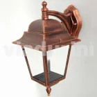 Aluminiowa kinkiet ogrodowy wyprodukowany we Włoszech, Aquilina Viadurini