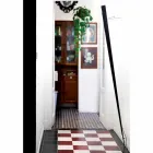 Ściemniana metalowa lampa ścienna ze zintegrowaną diodą LED Made in Italy - Celine Viadurini