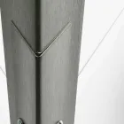 Ściemniana metalowa lampa ścienna ze zintegrowaną diodą LED Made in Italy - Celine Viadurini