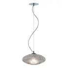 Ręcznie robiona lampa wisząca z dmuchanego szkła w Wenecji - Dafne Viadurini