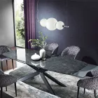 Ręcznie wykonana lampa wisząca z warstwowego szkła weneckiego - Jupiter Viadurini