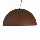 Dwukolorowa lampa wisząca ze stali Ø40x H20x L.cavo100cm, Luce Viadurini