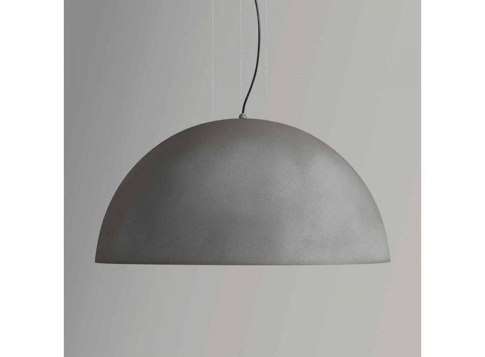 Lampa wisząca ze stali bicolor, Ø50xh.25xL.cavo100cm, Grace Viadurini