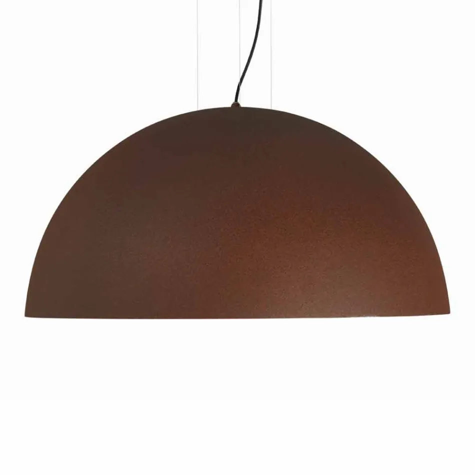Lampa wisząca ze stali bicolor, Ø50xh.25xL.cavo100cm, Grace Viadurini