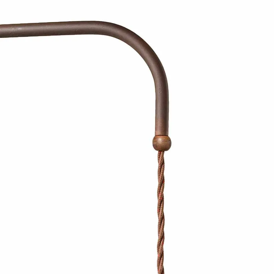 Lampa zawieszenie z ramienia kierunkowe Sally stylu country Viadurini