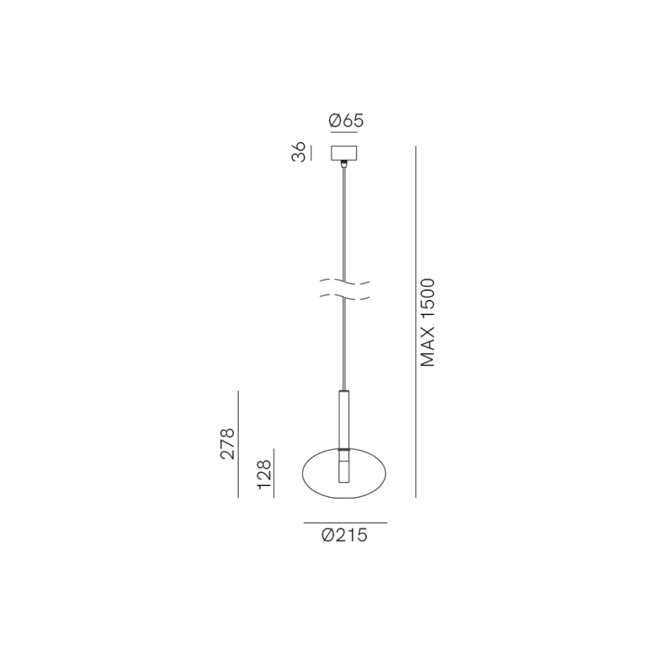 Lampa wisząca ze szkłem w różnych kształtach Made in Italy - Sintonia Viadurini