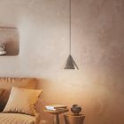 Wewnętrzna lampa wisząca z grafenu lub Maroka Made in Italy - Rain Viadurini
