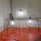 Zaprojektuj zawieszenie / lampa podłogowa z klatką Cigno Viadurini