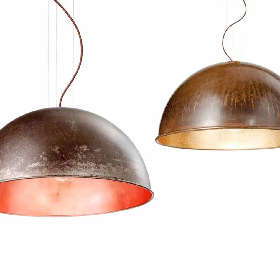 Lampa wisząca rustykalnej Ø40 cm Galileo Il Fanale Viadurini