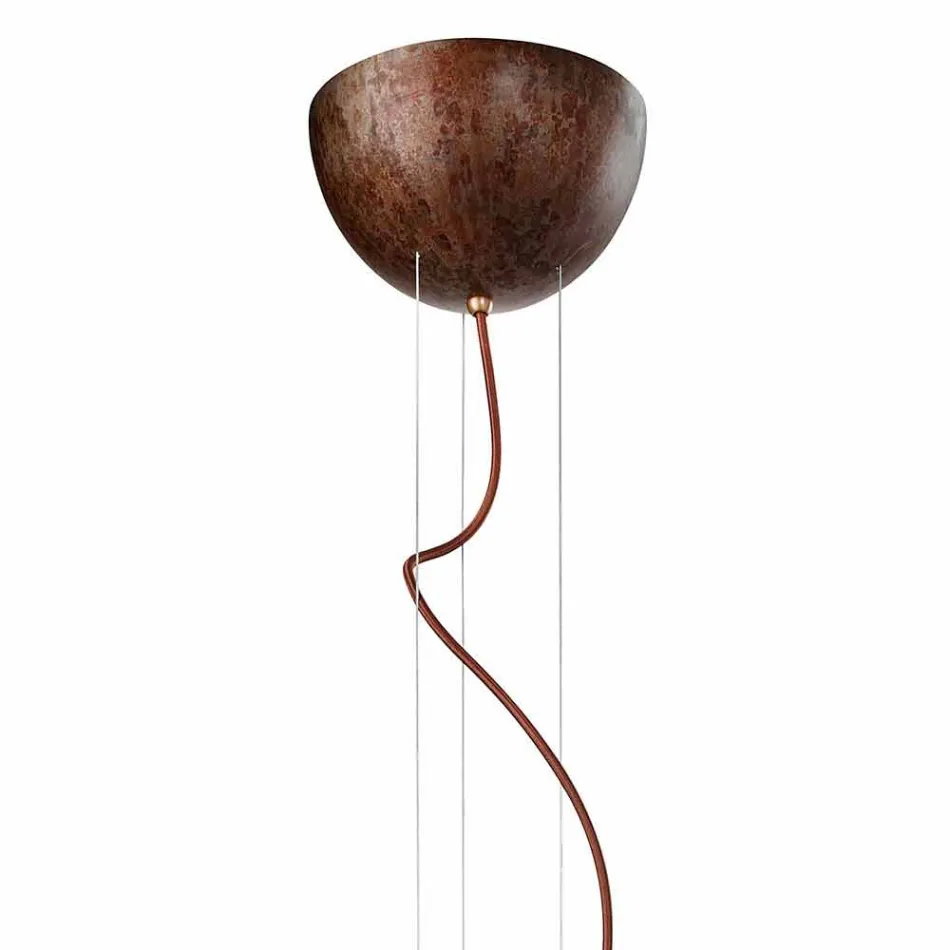 Lampa wisząca rustykalnej Ø60 cm Galileo Il Fanale Viadurini