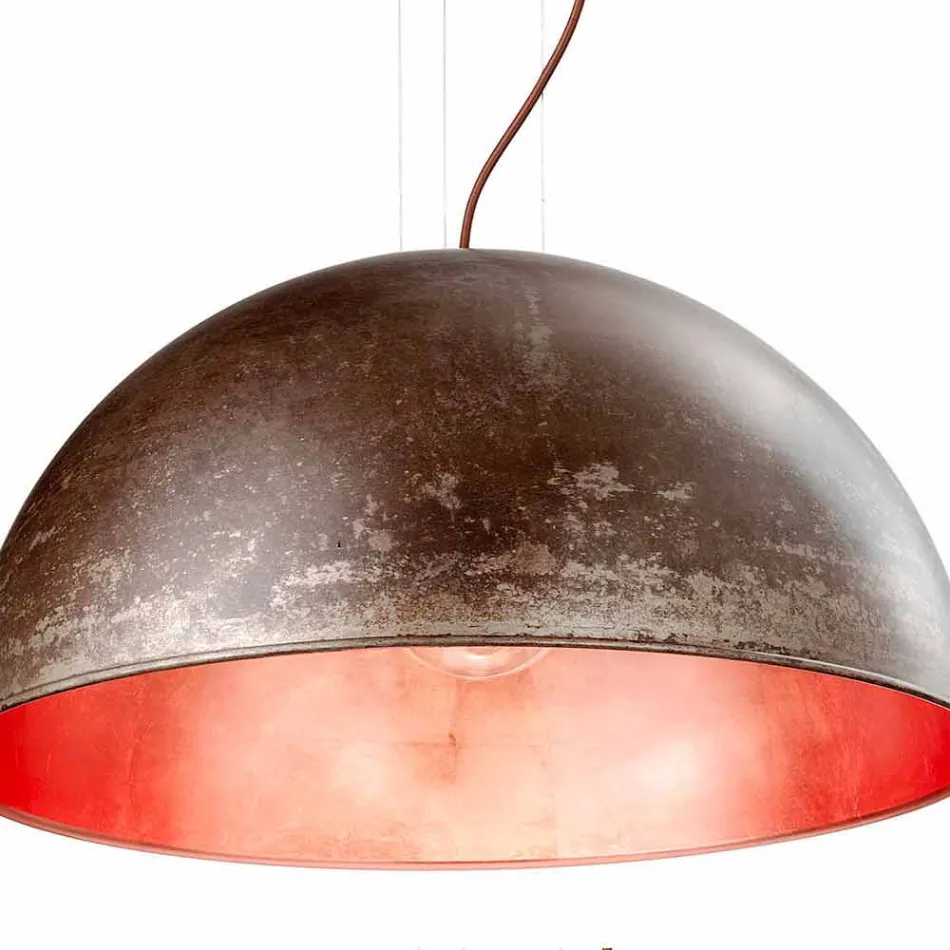 Lampa wisząca rustykalnej Ø60 cm Galileo Il Fanale Viadurini