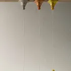 Designerska lampa wisząca z ceramiki Made in Italy - Fate autorstwa Aldo Bernardi Viadurini