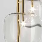 Zaprojektuj lampę wiszącą z błyszczącego metalu Made in Italy - Donatina Viadurini
