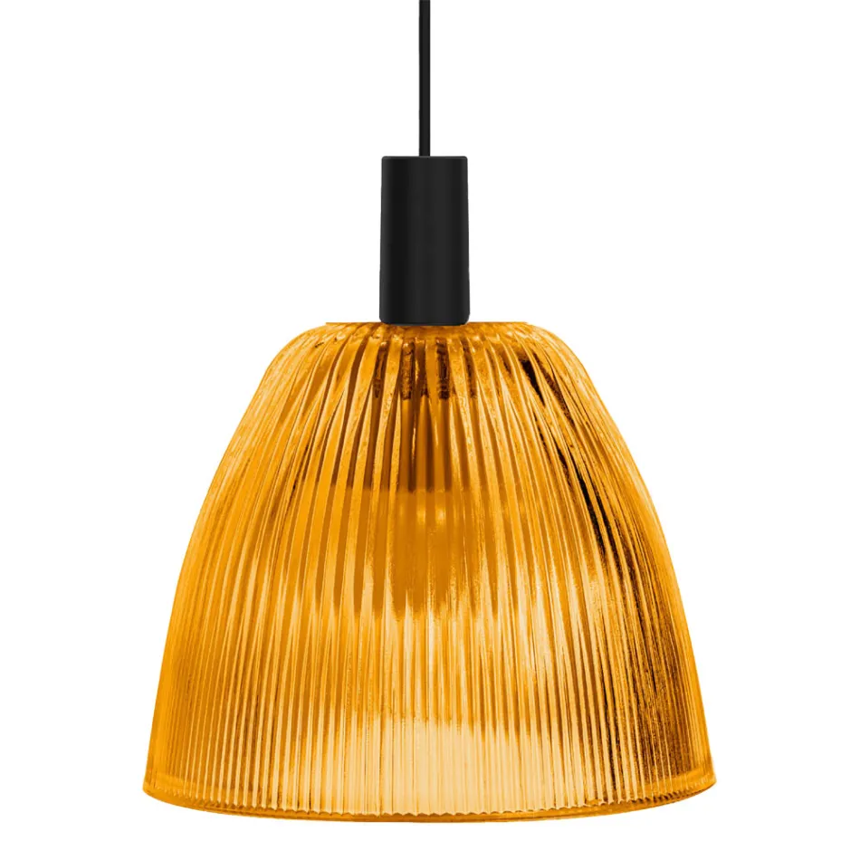 Designerska lampa wisząca ze szkła weneckiego Made in Italy - szafir Viadurini