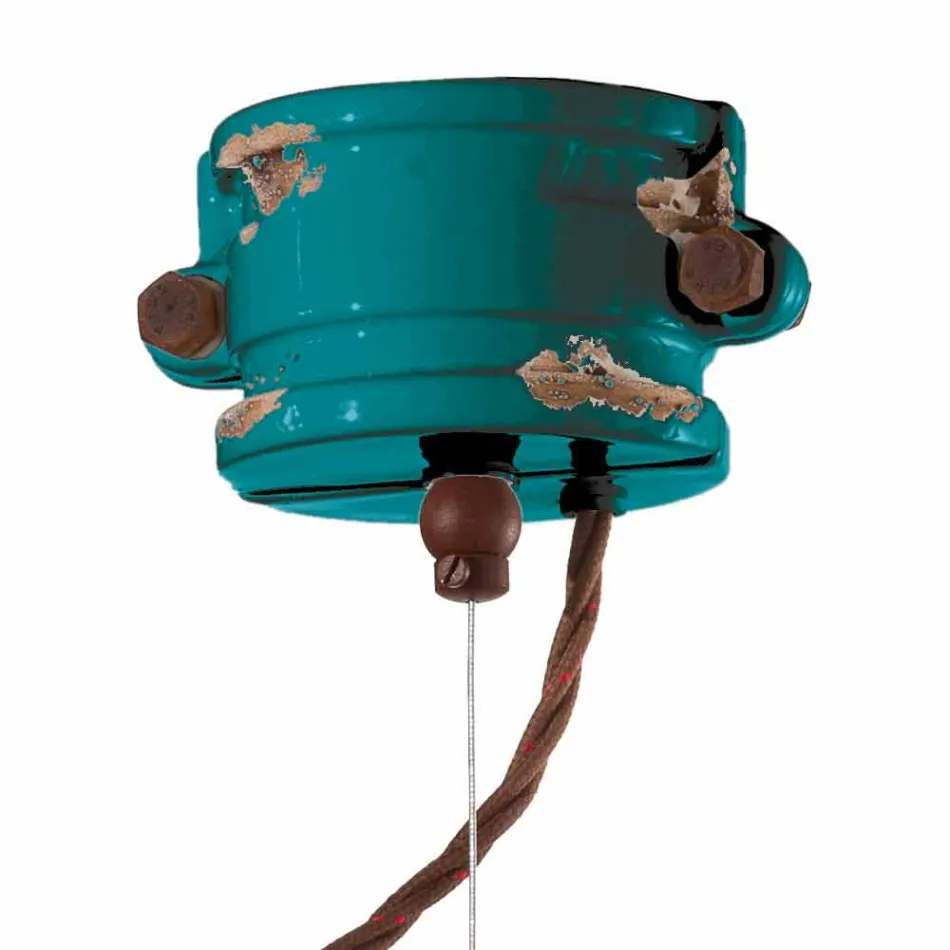 Lampa wisząca wykonana urbanistyki Edith Ferroluce Viadurini