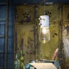 Wisząca lampa miejskiego projektu Edith Ferroluce Viadurini