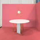 Lampa wisząca z nowoczesnej stali Ø60xh.60xL.cavo200cm, Adele Viadurini