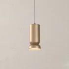 Lampa wisząca z malowanego proszkowo aluminium i regulowanego kabla - Buxus Viadurini