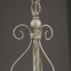 Ręcznie wykonana ceramiczna lampa wisząca z Passanastri - Neapol Viadurini