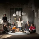 Lampa wisząca z błyszczącej białej ceramiki w 4 kształtach - Oasis Viadurini